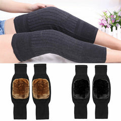 2pcs Cashmere Knee Pads Winter Warm Men women