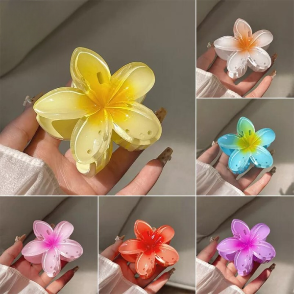 Pack Off 01 Large Sunflower Fashion Girl Hair Clip | Hair Clip For Women | Best Quality Hair Clip ( Random Color )